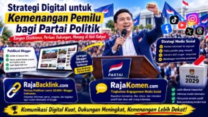 Pemilu Tidak Dimenangkan dalam Semalam: Pentingnya Membangun Eksistensi Digital Partai Sejak Dini